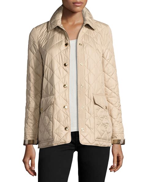 burberry westbridge quilted jacket bloomingdales|Burberry Westbridge Relaxed Quilted Jacket, Beige .